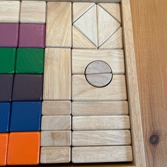 積み木  NICHIGAN 12色　の画像