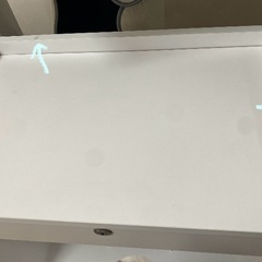 鍵・キャスター付き サンワダイレクト オフィスワゴン ホワイト A3サイズ対応の画像