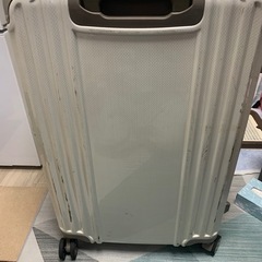 旅行移動用キャリーケース◦ワイド1週間用◦ホワイトの画像