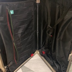 旅行移動用キャリーケース◦ワイド1週間用◦ホワイトの画像