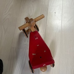 3輪車　木製　部屋内のみで使用の画像