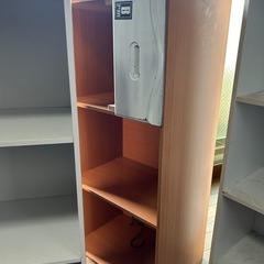 カラーボックス全部で7つあります。の画像