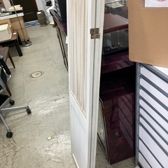 O2511-257 オシャレな木製パーテーション3連 中古の画像