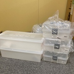 未使用　[6点セット]収納ボックスの画像