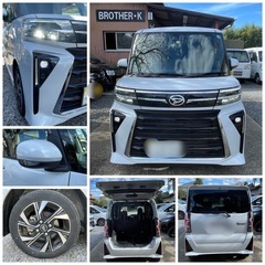 ✔️タント　令和5年式　車検あり！走行浅め　ナビ＆TV ETC 両パワの画像