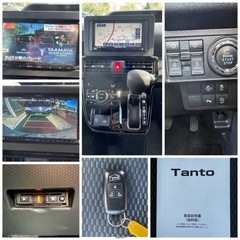 ✔️タント　令和5年式　車検あり！走行浅め　ナビ＆TV ETC 両パワの画像