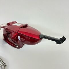 stp-3548　ハンディクリーナー　CT-348　シー・シー・ピー　コンパクト　キーボードブラシ付き　紙パック不要　掃除機　赤　レッド　クリーナーの画像