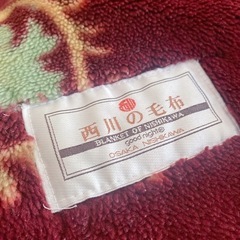 ［本文、プロフ見てください］西川の毛布の画像