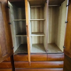 昭和レトロ　古民家　収納タンスの画像