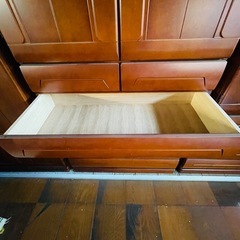 昭和レトロ　古民家　収納タンス
の画像