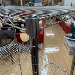 断捨離中　スチール棚の画像