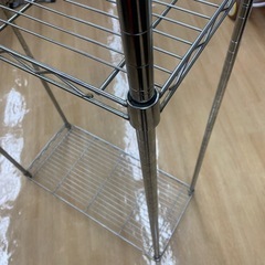 断捨離中　スチール棚の画像