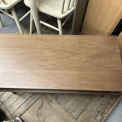 ニトリ センターテーブル ボクシーUV 9640 BR 幅85.6×奥40×高40 ローテーブル ブラウン☆札幌市 白石店 の画像