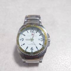 TOMMY HILFIGERクォーツ腕時計/アナログ/ステンレス/シルバーの画像