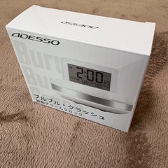 新品　アデッソ　振動目覚まし時計の画像