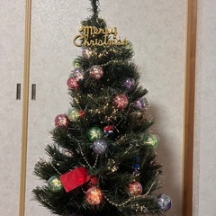 キラキラ💖ファイバーライト　
クリスマスツリーの画像