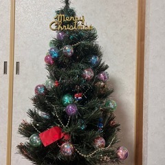 キラキラ💖ファイバーライト　
クリスマスツリーの画像