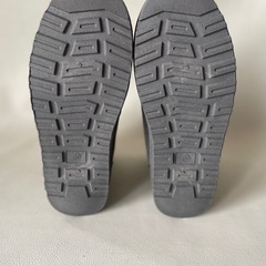 スエード調 冬用 レディース ブーツ スノーブーツ ショートブーツ 表記 40 26.5㎝ グレー 未使用自宅保管品の画像