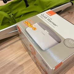 バウンサーとお尻拭き温め機の画像