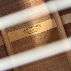 アコースティックギター　日本製 MORALESの画像