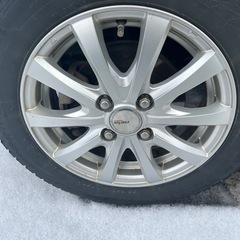 画像UP  
スタッドレスタイヤアルミ付き　155/65R14 　VRX2  2019年製の画像