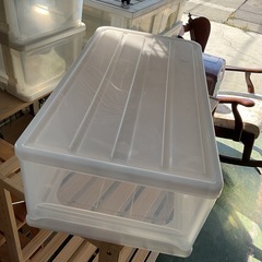 押入れ収納　半透明　中古の画像