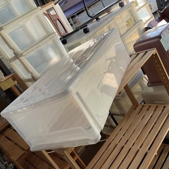 押入れ収納　半透明　中古の画像