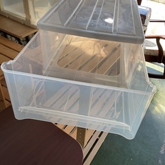 押入れ収納　半透明　中古の画像