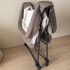 【美品】ベビーベッド　キャスター付きの画像