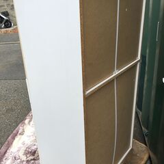 JM20426S)食器棚/キッチンボード 幅：約60cm 高さ：約118cm  奥行：約40cm 中古品【取りに来られる方限定】の画像