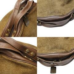 ボルボネーゼ  ハンドバッグ   BORBONESE 軽量 うずら柄の画像