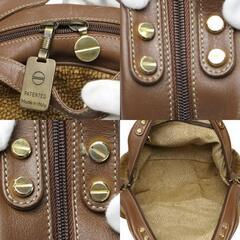 ボルボネーゼ  ハンドバッグ   BORBONESE 軽量 うずら柄の画像