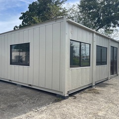 中古ユニットハウス3連棟　ナガワ製スーパーハウスの画像