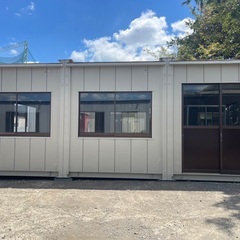 中古ユニットハウス3連棟　ナガワ製スーパーハウスの画像