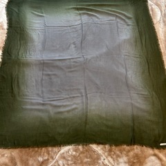 ボッテガヴェネタBOTTEGA VENETAボッテガベネタマフラーストールショールスカーフ緑色ウール100％縦136横134イタリア製ユニセックス男女兼用 レディースlady's LADYS女性用婦人ウィメンズwomen’sメンズmen’s男性用紳士の画像