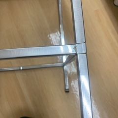 断捨離中　小さなテーブル　物置台の画像