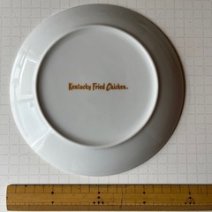 2015年　ケンタッキー　クリスマス絵皿の画像