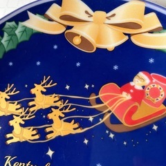 2015年　ケンタッキー　クリスマス絵皿の画像