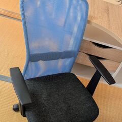 ワークデスクと椅子のセット 学習机 デスクワーク 在宅ワークの画像