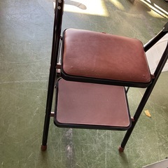 踏み台　ステップチェア　折りたたみ　中古の画像