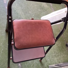 踏み台　ステップチェア　折りたたみ　中古の画像