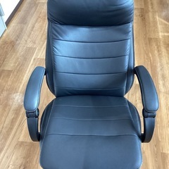 ワークチェア　リクライニング機能付き【町田市再生家具】252322の画像