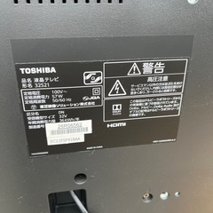 テレビ32S21の画像