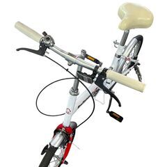 Switzsport スウィツスポート 折り畳み自転車 16インチ ホワイト 中古の画像