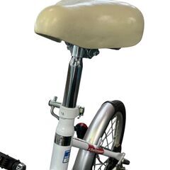 Switzsport スウィツスポート 折り畳み自転車 16インチ ホワイト 中古の画像