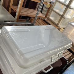 収納ボックス　1個500円　在庫2個　中古の画像