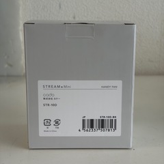 【新品】cado カドー ハンディファン STREAM Mini STR-10D-BK 充電式 携帯扇風機 ブラック USB Type-C/PD急速充電 小型 静音 軽量 約2000mAh 最大約10時間 卓上/手持ち 角度可変 フレックス構造 ストラップ対応 ポーチ付の画像