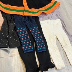 ❤️無料❤️女の子80-85cm秋冬11点セットミッキーポンチョの画像