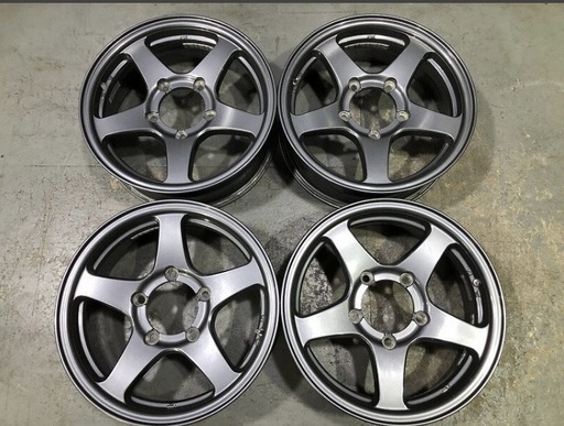 ジムニー ホイール 16x5.5J MANARAY SPORT 5穴