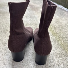 ニット　ブーツの画像
